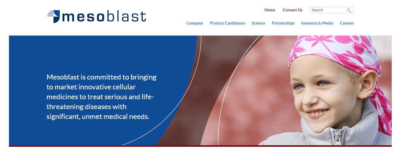 關于Mesoblast 關于Mesoblast