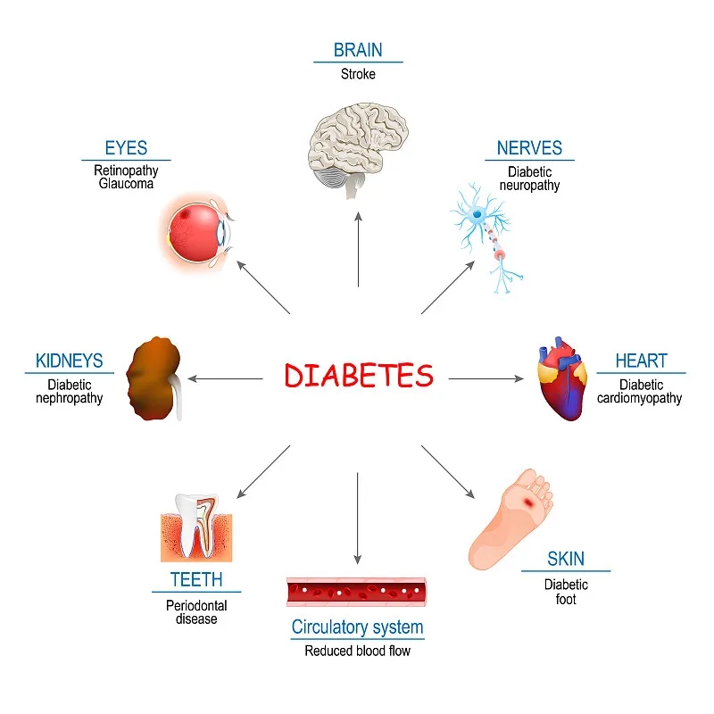 糖尿病如何影響身體? 糖尿病如何影響身體?