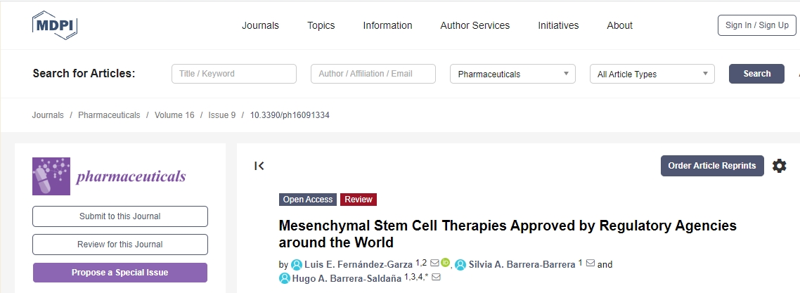 盤點:獲得世界各地監管機構批準的間充質干細胞療法有哪些 盤點:獲得世界各地監管機構批準的間充質干細胞療法有哪些