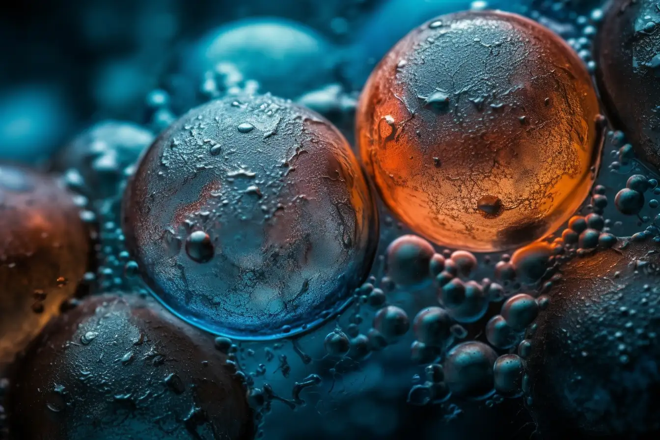 圖2 -?間充質(zhì)干細胞的藝術(shù)家描繪 圖2 -?間充質(zhì)干細胞的藝術(shù)家描繪