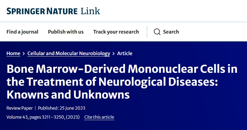 骨髓來源的單核細胞在神經(jīng)系統(tǒng)疾病治療中的應(yīng)用:已知與未知