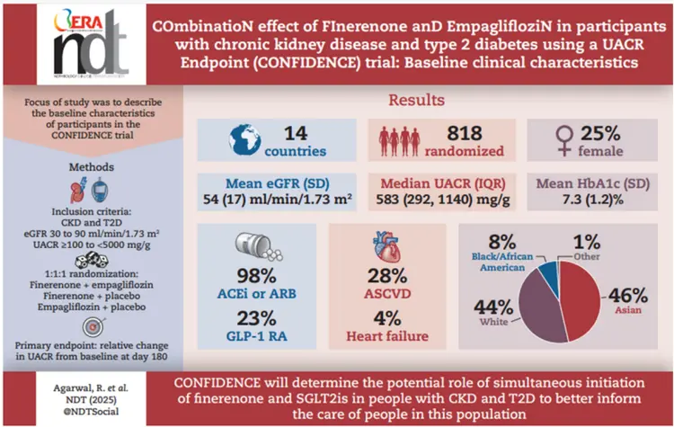 CONFIDENCE試驗基線臨床特征