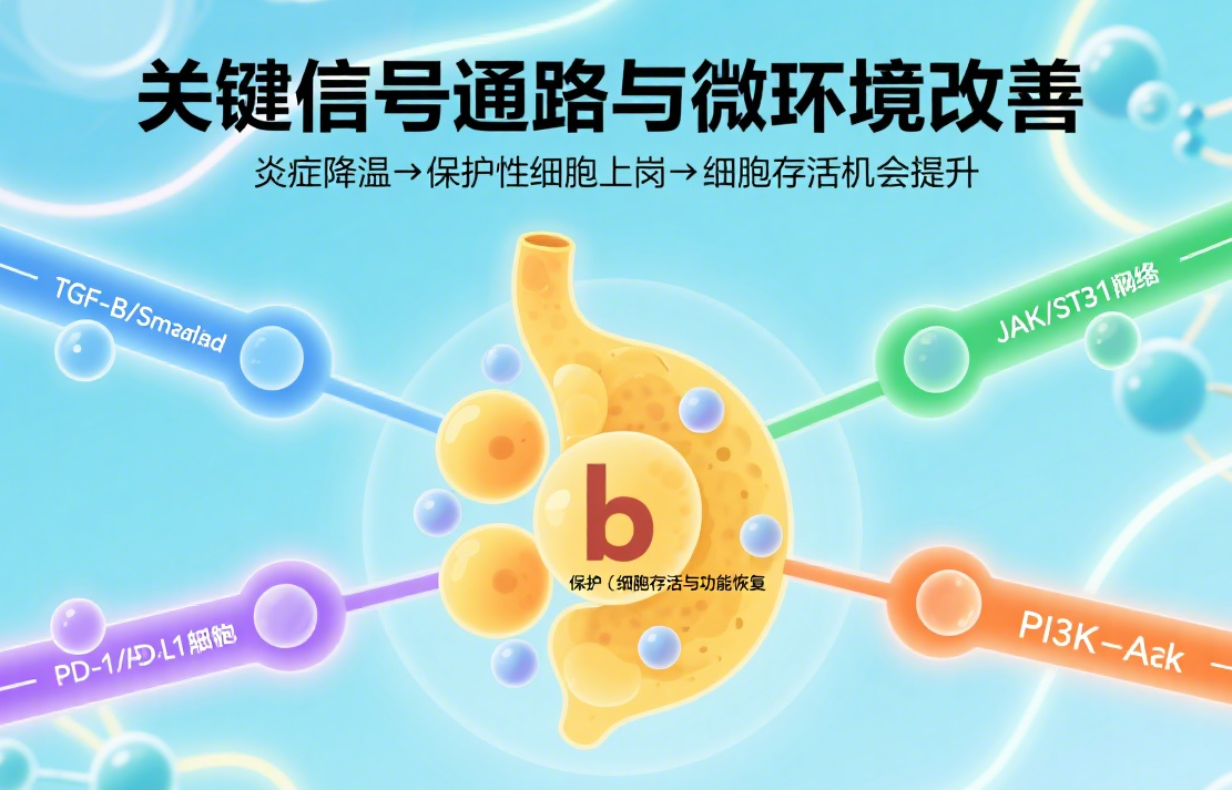 干細胞關鍵信號通路與微環(huán)境改善?