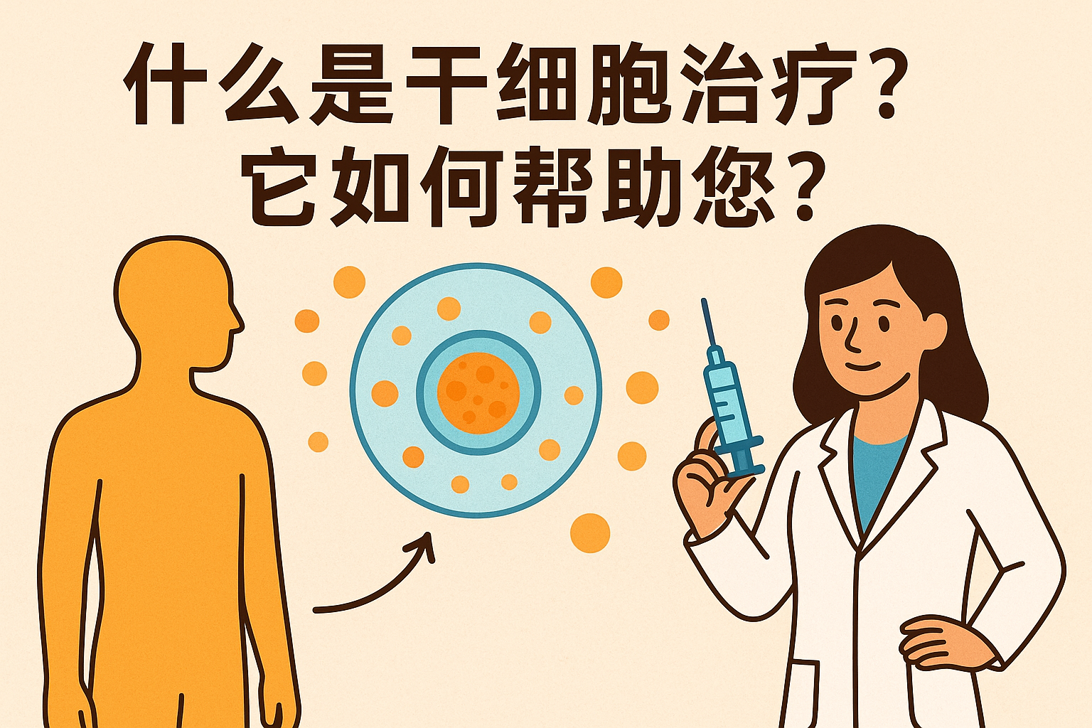 科普丨什么是干細胞治療?它如何幫助您? 科普丨什么是干細胞治療?它如何幫助您?