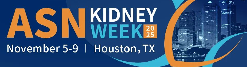美國腎臟病學會Kidney Week 2025 美國腎臟病學會Kidney Week 2025