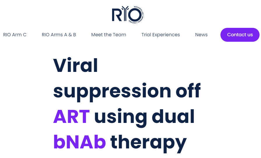 使用雙重廣譜中和抗體療法在停止抗逆轉錄病毒治療后實現病毒抑制